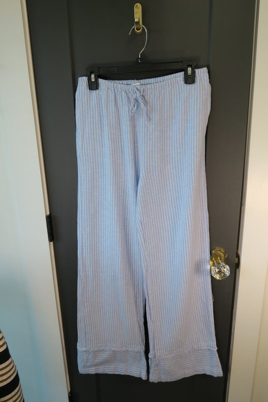 Love Tree Striped Wide Leg Pants
